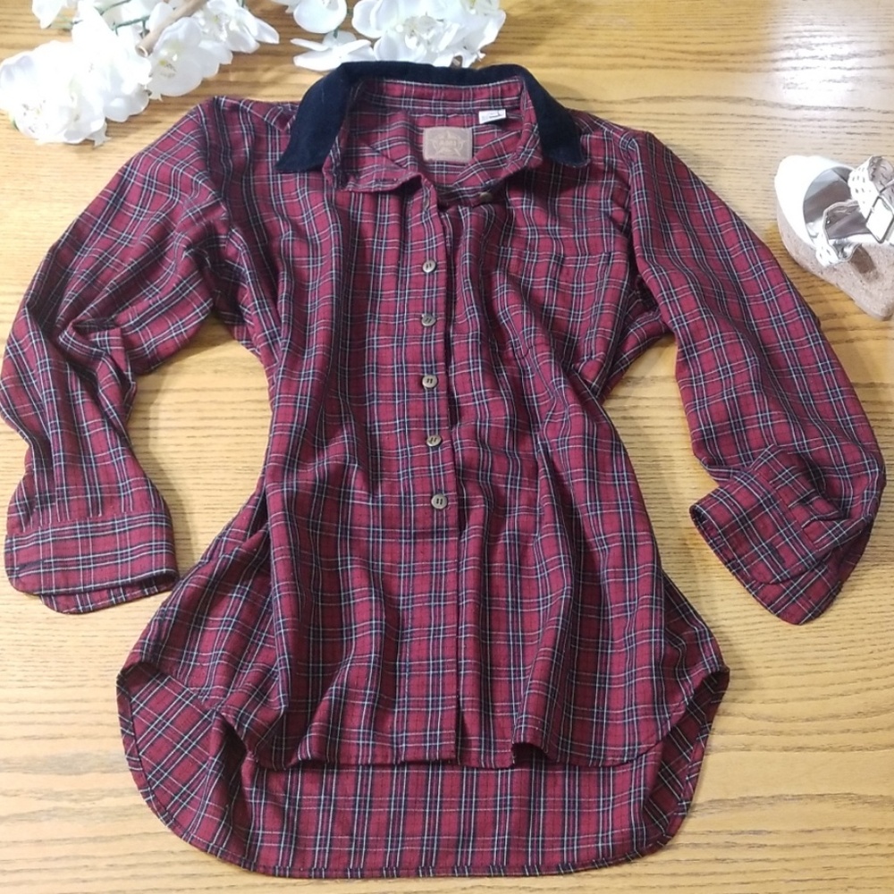 Ami Oversized High Low Shirt